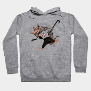 Happy Armadillo Man Hoodie